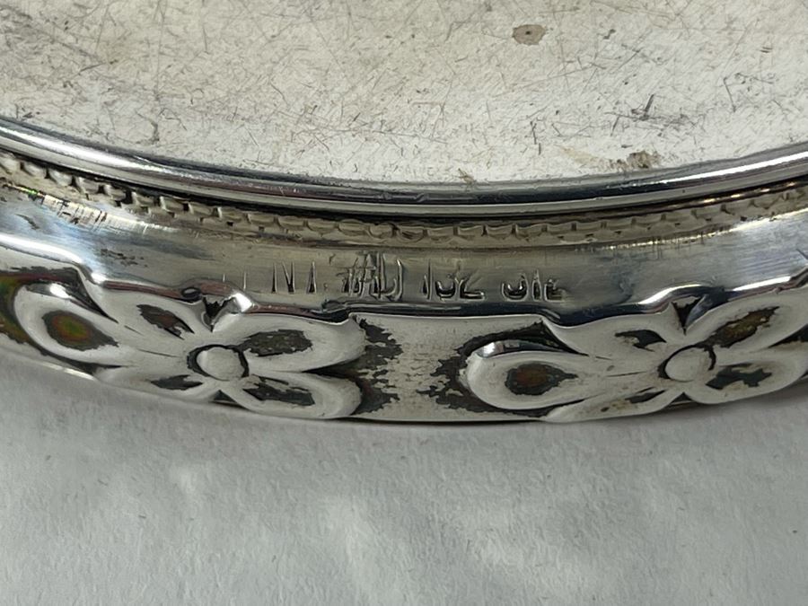 Sterling Silver Dish 64.3g [Photo 7]