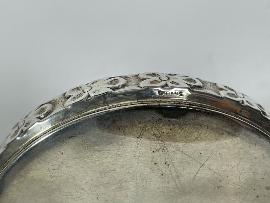 Sterling Silver Dish 64.3g [Photo 6]