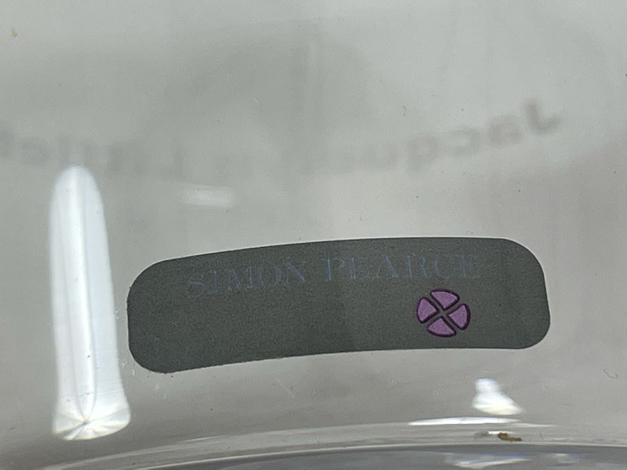 Simon Pearce Ice Bucket Personalized To Jacquelyn Littlefield From The San Diego Museum Of Art Board Of Trustees 7W X 6H [Photo 8]