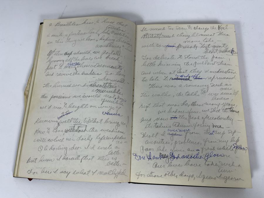 Sketch Book Journal Featuring Dozens Of Hand Drawn Costume Dress Designs (Attributed To Jacquelyn Littlefield) [Photo 20]