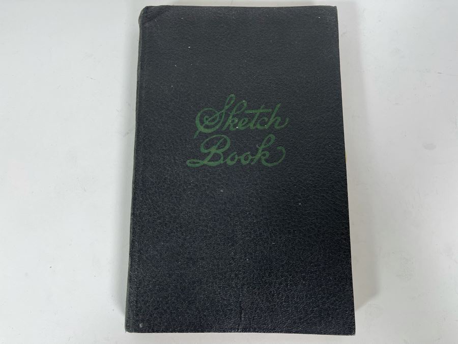 Sketch Book Journal Featuring Dozens Of Hand Drawn Costume Dress Designs (Attributed To Jacquelyn Littlefield) [Photo 2]