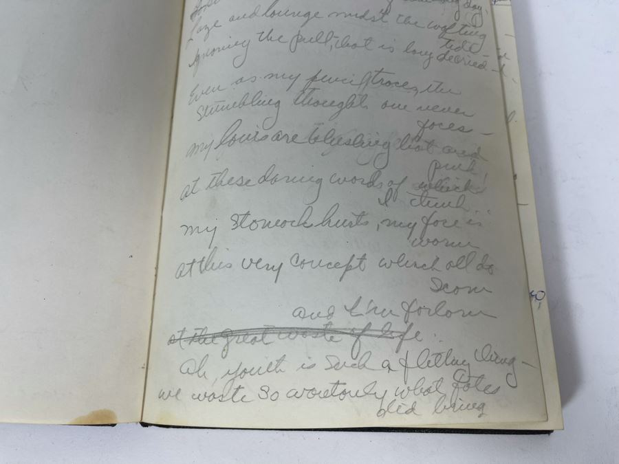 Sketch Book Journal Featuring Dozens Of Hand Drawn Costume Dress Designs (Attributed To Jacquelyn Littlefield) [Photo 19]