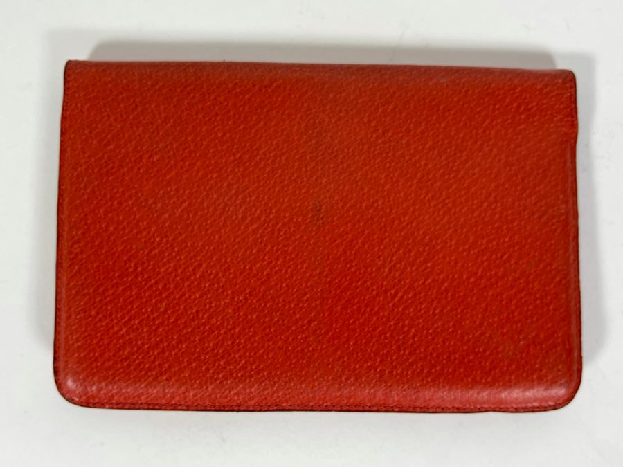 Red Gucci Wallet With J.M.S. Monogram 6 X 4 [Photo 6]