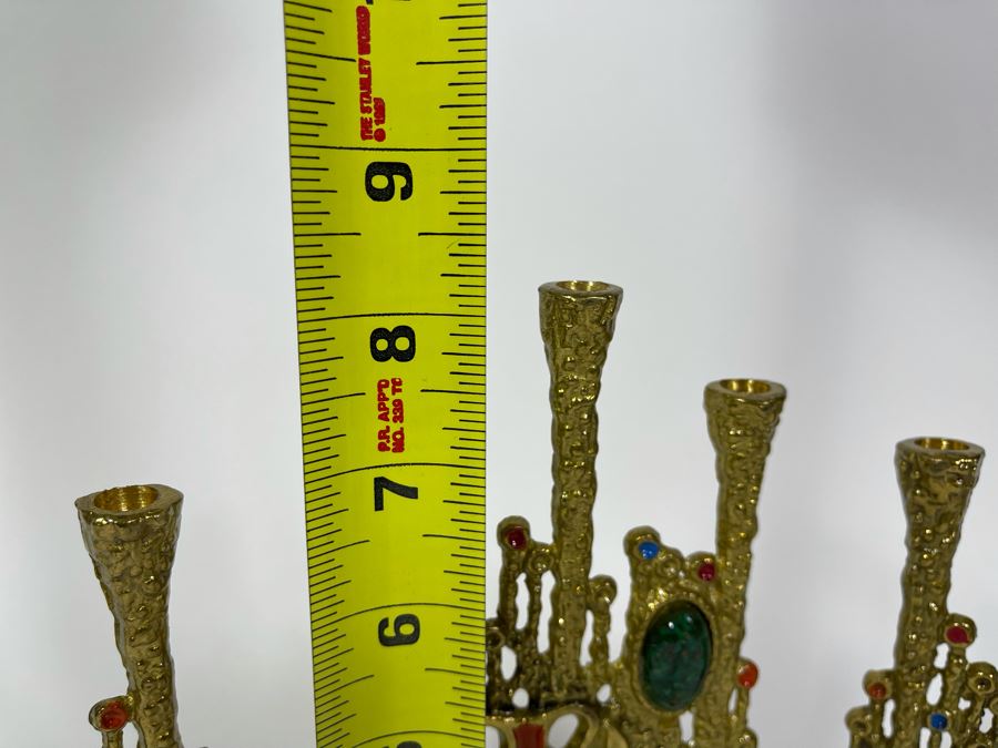 Folding Metal Candle Holder 11W X 8H [Photo 6]