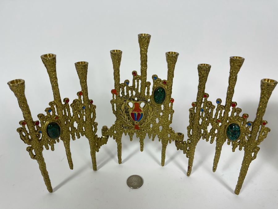 Folding Metal Candle Holder 11W X 8H [Photo 3]