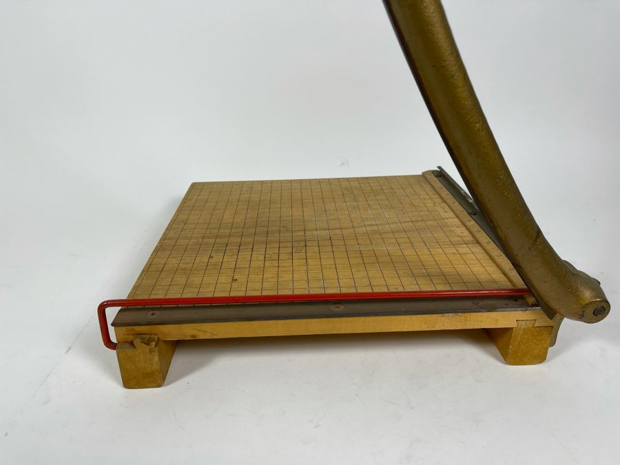 Vintage Ingento Paper Cutter Model No 4 [Photo 7]