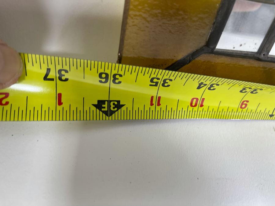 Vintage Stained Glass From Littlefield's Restaurant In The Spreckels Building San Diego 36W X 23.5H [Photo 8]