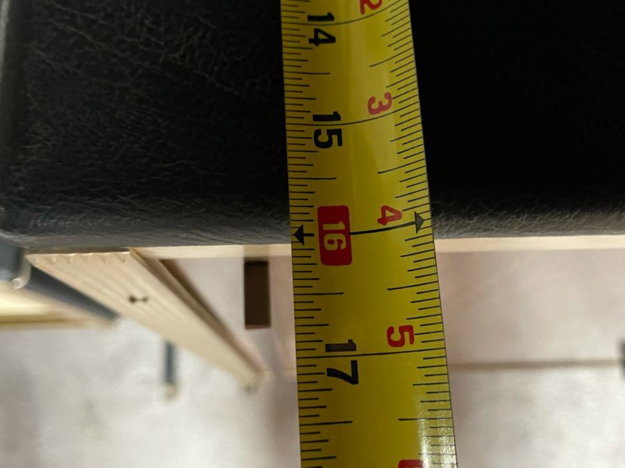 Pair Of Vintage Modular Cabinets (Matches Black Executive Desk) 40W X 16D X 81H [Photo 8]