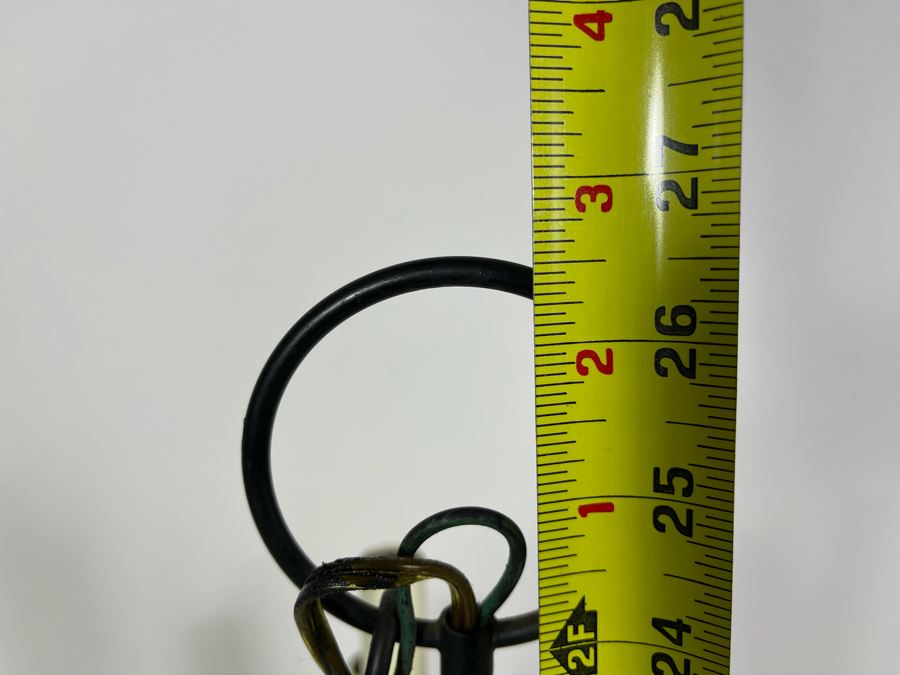 Lightolier Mid-Century B&W Chandelier 19W X 26.5H [Photo 8]