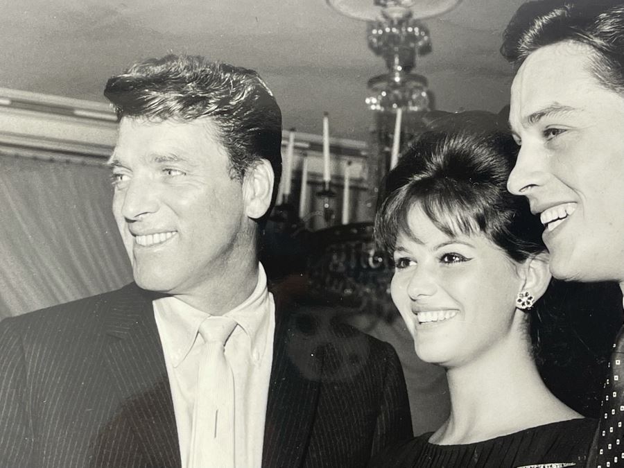 1962 Photo By Giovanni Battista Poletto - Rome, Italy - Co-stars Of Luchino Visconti Film The Leopard (Il Gattopardo) : Burt Lancaster, Claudia Cardinale, Alain Delon, Paolo Stoppa (Photographer G.B. Poletto) 9.5 X 7.25 [Photo 4]