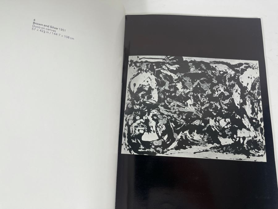 Jackson Pollock: Black And White 1969 Artist Book Marlborough-Gerson Gallery Inc [Photo 11]