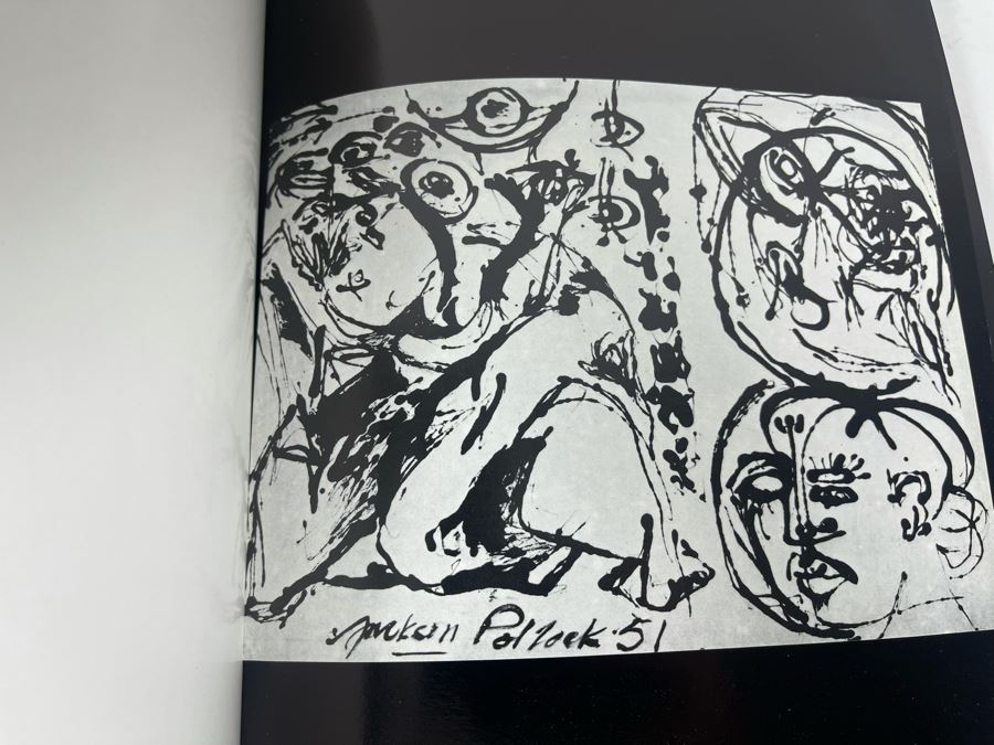 Jackson Pollock: Black And White 1969 Artist Book Marlborough-Gerson Gallery Inc [Photo 14]