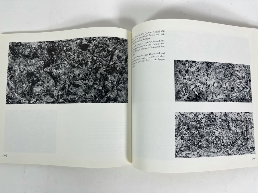 Jackson Pollock Art Book By Francis V. O'Connor The Museum Of Modern Art, New York 1967 [Photo 7]