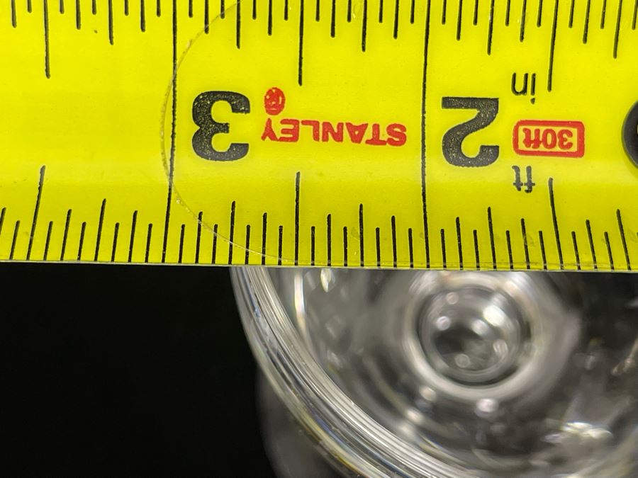 Ten Steuben Glass Claret Wine Glasses Stemware 4 5/8 6268 Retails $849 [Photo 9]