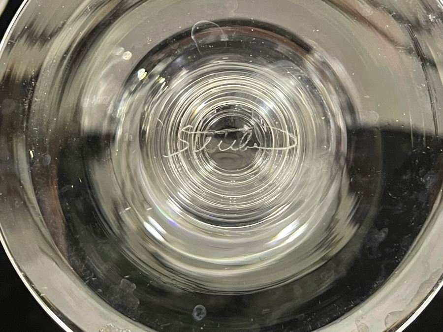 Ten Steuben Glass Claret Wine Glasses Stemware 4 5/8 6268 Retails $849 [Photo 6]