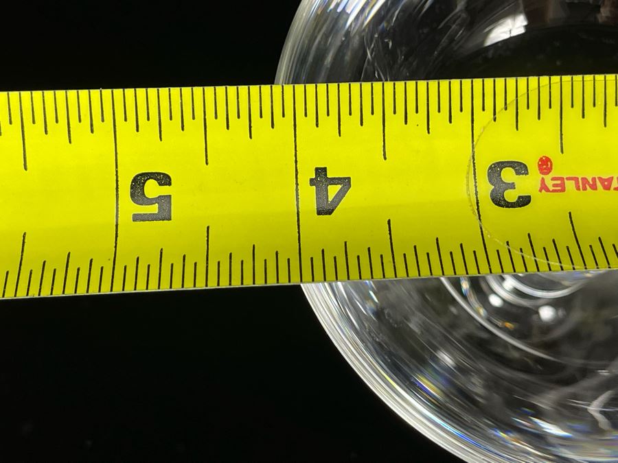 Six Steuben Glass Champagne / Tall Sherbert Glasses Stemware 3 3/4 6268 [Photo 13]