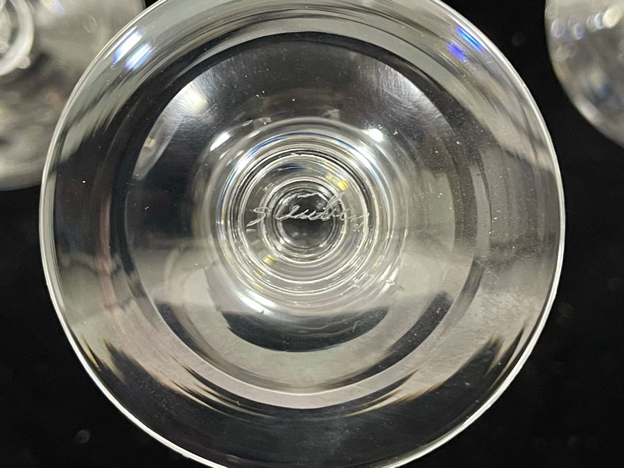 Ten Steuben Glass Cordial Glasses Stemware 3 1/2 6268 [Photo 10]