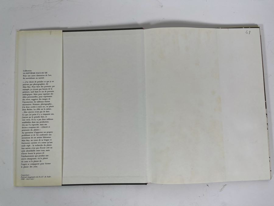 1973 Man Ray Artist Book Filipacchi In French [Photo 2]