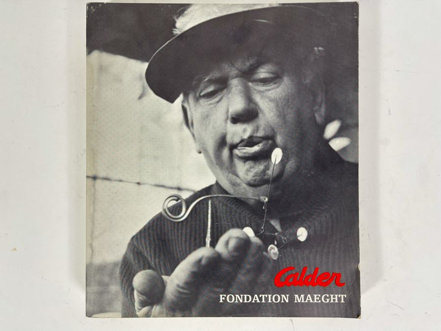 Calder Book By Fondation Maeght 1969 [Photo 1]