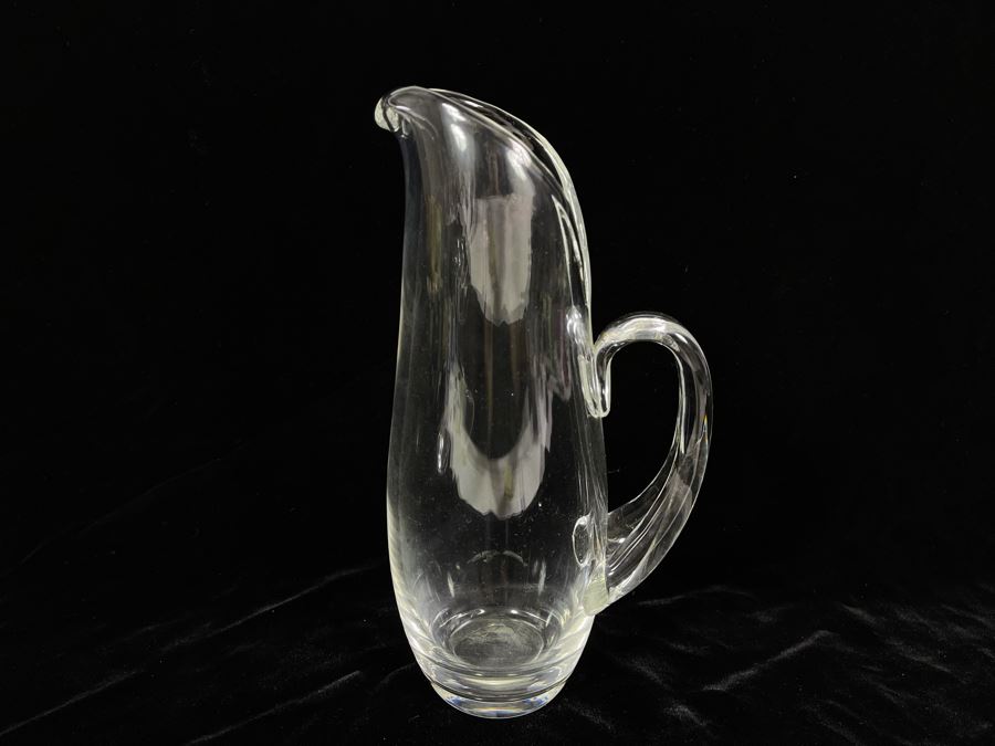 Steuben Glass Water Pitcher 10H [Photo 2]