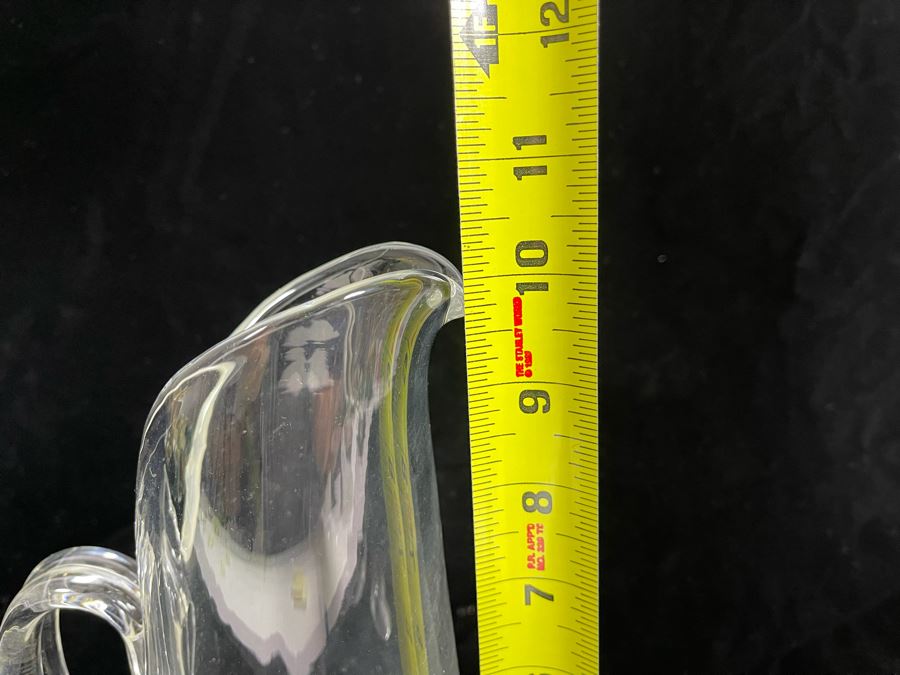 Steuben Glass Water Pitcher 10H [Photo 6]