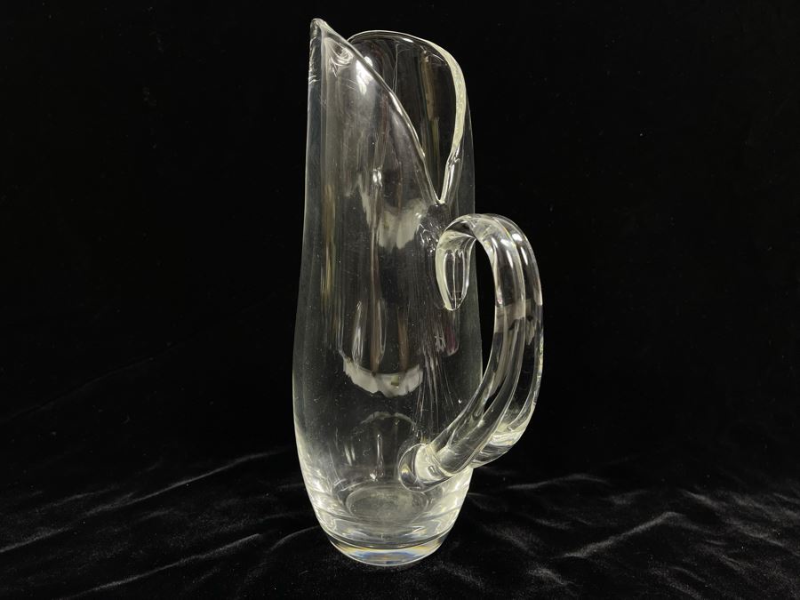Steuben Glass Water Pitcher 10H [Photo 4]