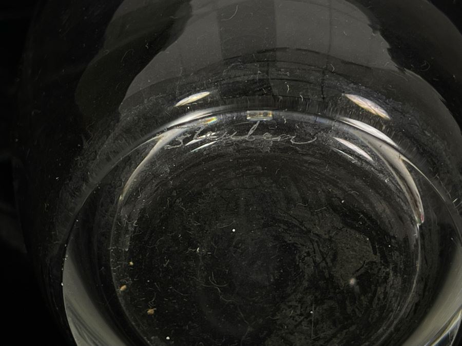 Steuben Glass Water Pitcher 10H [Photo 8]