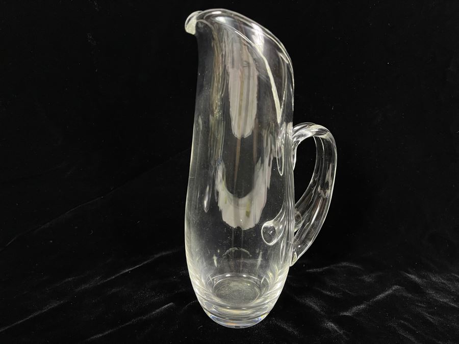 Steuben Glass Water Pitcher 10H [Photo 3]