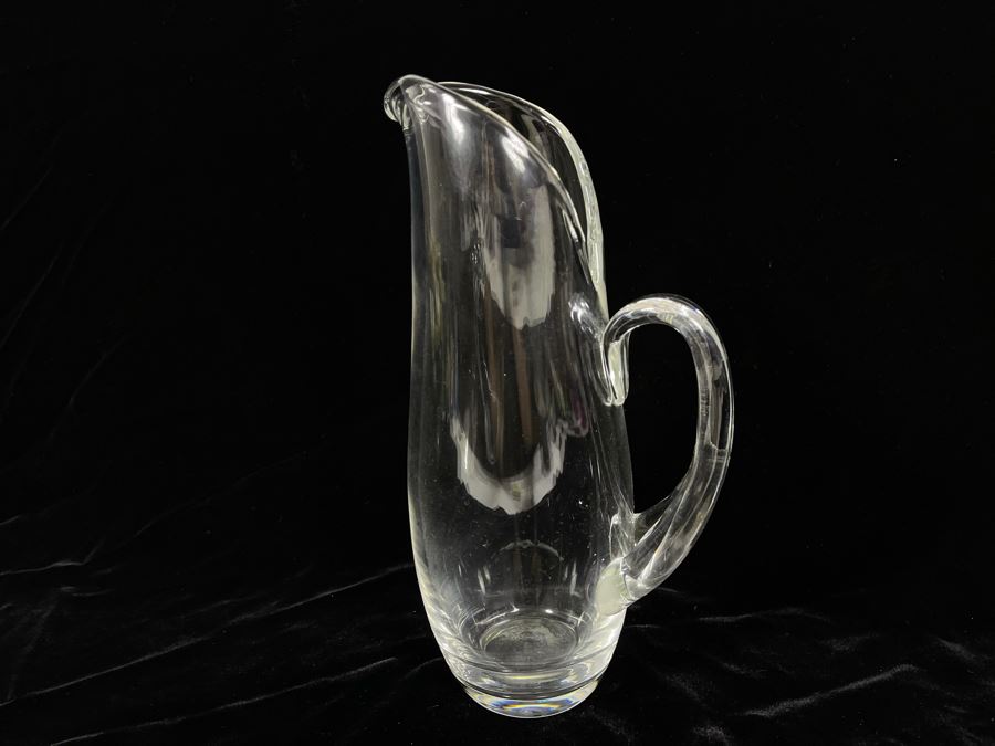 Steuben Glass Water Pitcher 10H [Photo 1]