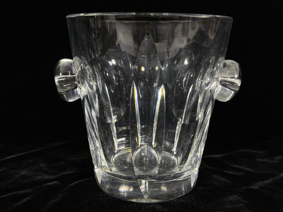 Cristal French Crystal Ice Bucket 5.5W X 5.5H [Photo 3]