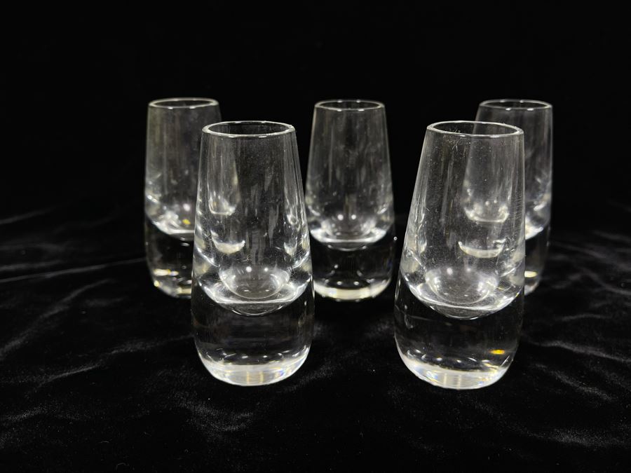 Set Of Five Vintage Shot Glasses 3H [Photo 3]