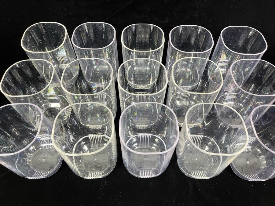 (15) Guzzini Italian Acrylic Cups 4 3/4H [Photo 5]