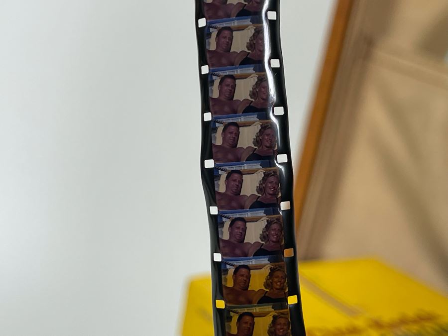 JUST ADDED - Vintage Camera Film Case 11W X 13D X 7H Filled With Old Motion Picture Mystery Film (Some Of The Film Is Damaged) [Photo 13]