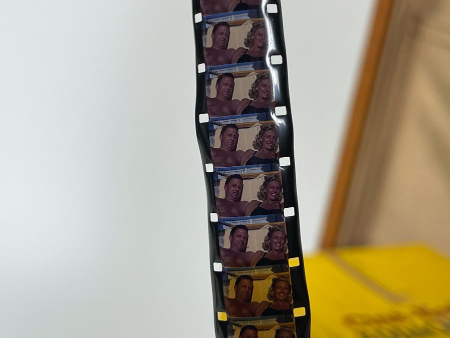 JUST ADDED - Vintage Camera Film Case 11W X 13D X 7H Filled With Old Motion Picture Mystery Film (Some Of The Film Is Damaged) [Photo 14]