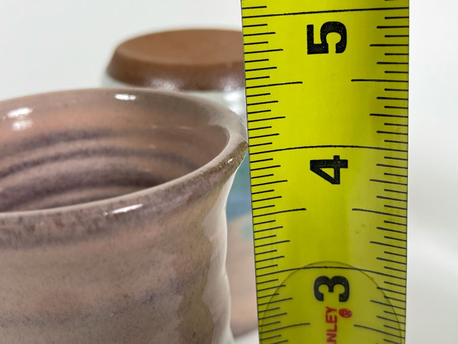 JUST ADDED - Signed Art Potter With Pitcher 13H And Four Cups 4H [Photo 10]