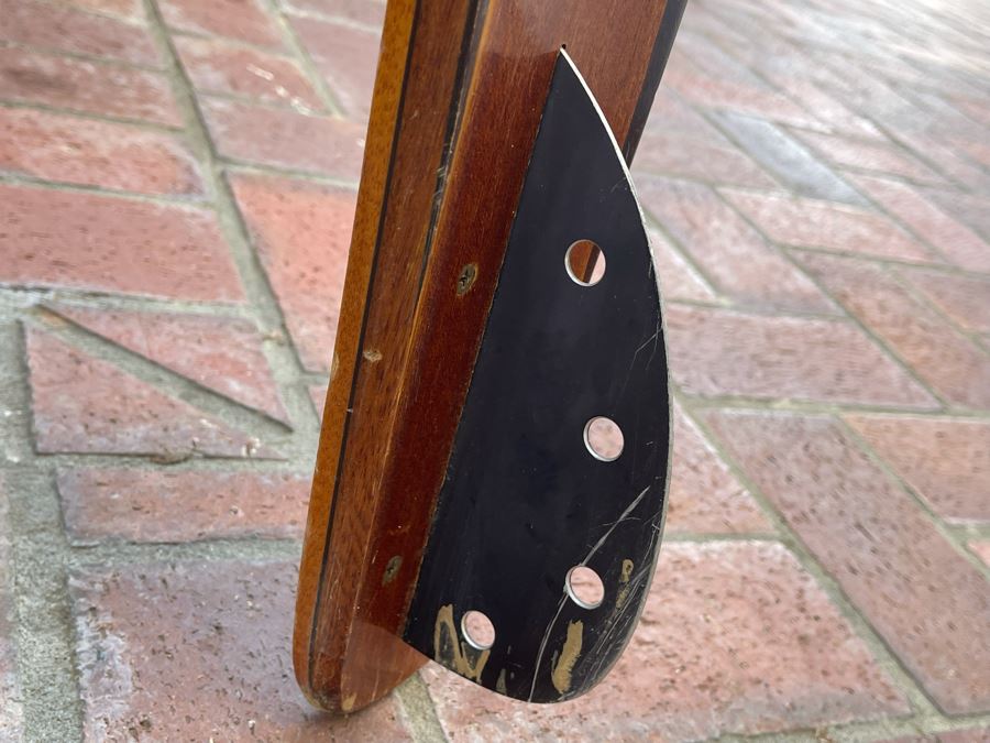 Vintage Inlaid Wood Connelly Mono Water Ski  Comp-R [Photo 14]
