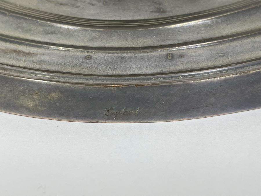 JUST ADDED - Pair Of Ellis & Barker English Silverplate Candelabras 16.5W X 12.5H [Photo 7]