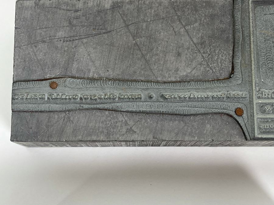 JUST ADDED - Collection Of Six Metal Bar Stock Stamps Punches [Photo 10]