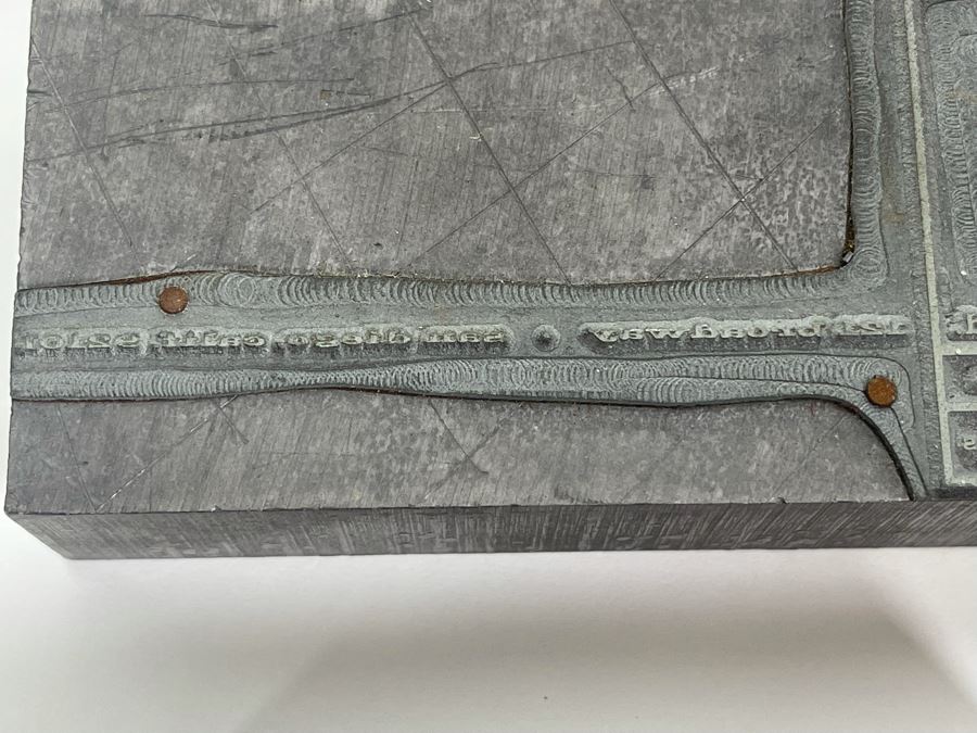 JUST ADDED - Collection Of Six Metal Bar Stock Stamps Punches [Photo 9]