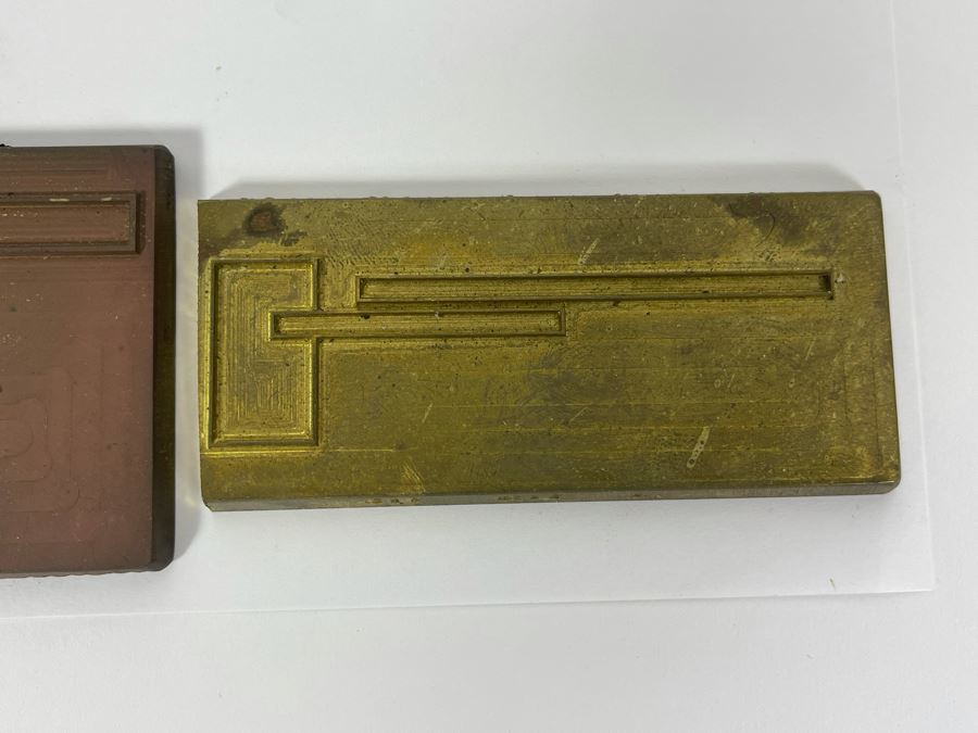 JUST ADDED - Collection Of Six Metal Bar Stock Stamps Punches [Photo 6]
