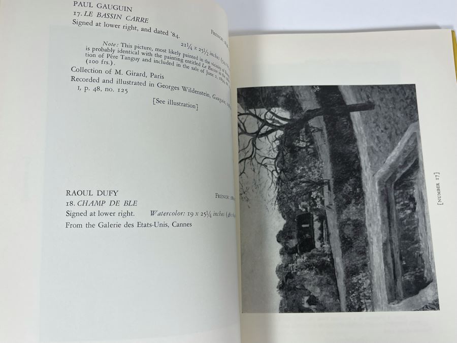 JUST ADDED - Vintage 1965 Parke-Bernet Galleries Auction Catalog Featuring Client's Consignment Paperwork Contract Of An Alexander Calder Black, Red And White Kinetic Mobile That She Sold In Auction [Photo 9]