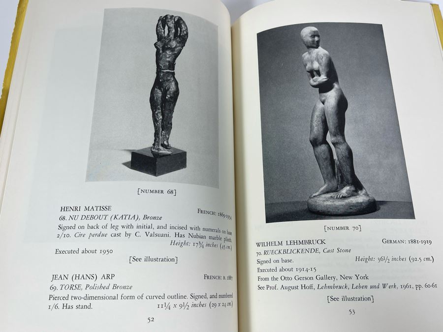 JUST ADDED - Vintage 1965 Parke-Bernet Galleries Auction Catalog Featuring Client's Consignment Paperwork Contract Of An Alexander Calder Black, Red And White Kinetic Mobile That She Sold In Auction [Photo 13]