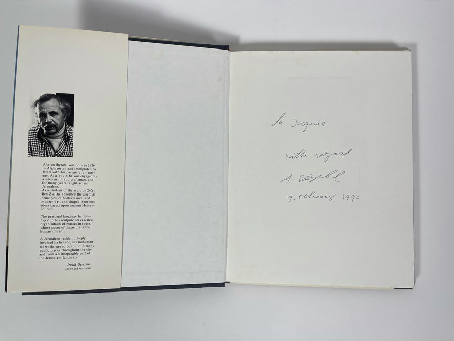 JUST ADDED - Signed Art Sculptures Book By Aharon Bezalel By Koren Publishers Jerusalem Ltd [Photo 4]