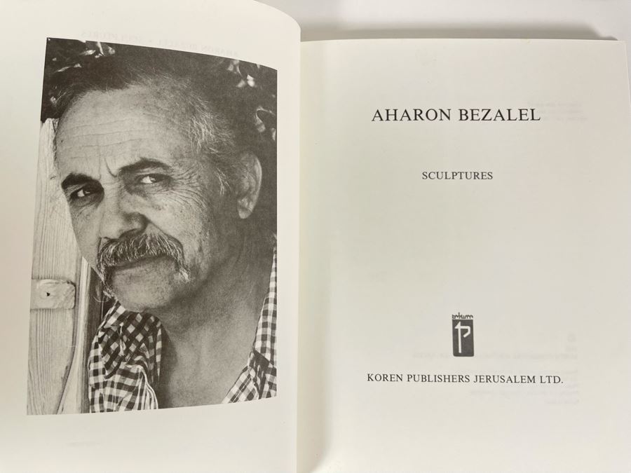 JUST ADDED - Signed Art Sculptures Book By Aharon Bezalel By Koren Publishers Jerusalem Ltd [Photo 8]