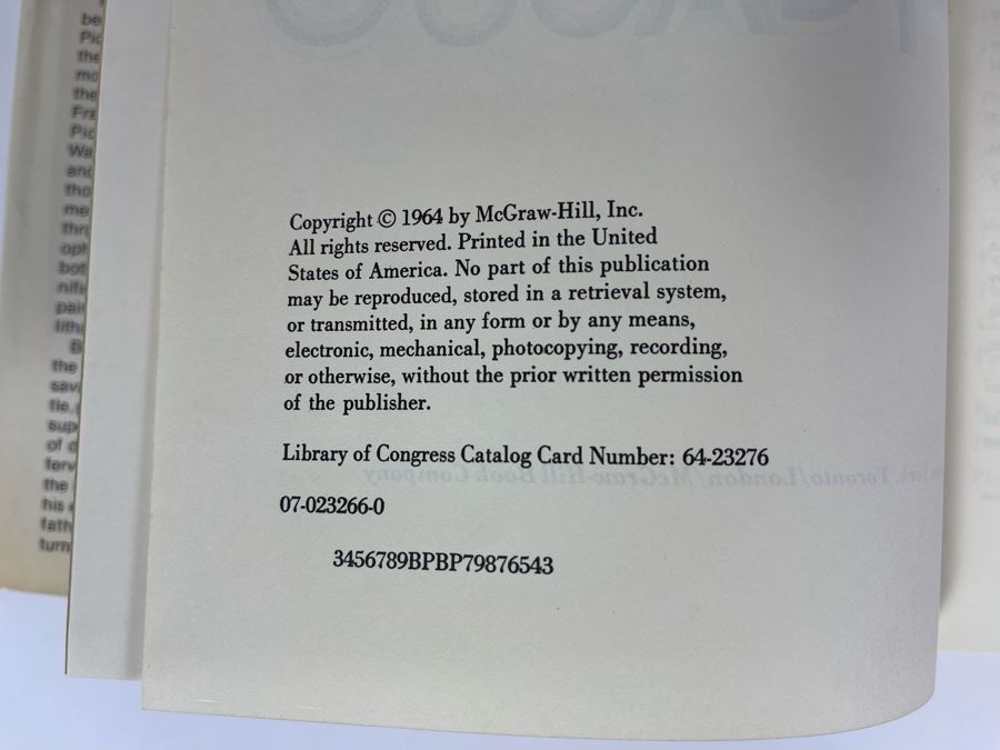 JUST ADDED - RARE Signed Book: Life With Picasso 1964 Book Signed By Francoise Gilot [Photo 6]