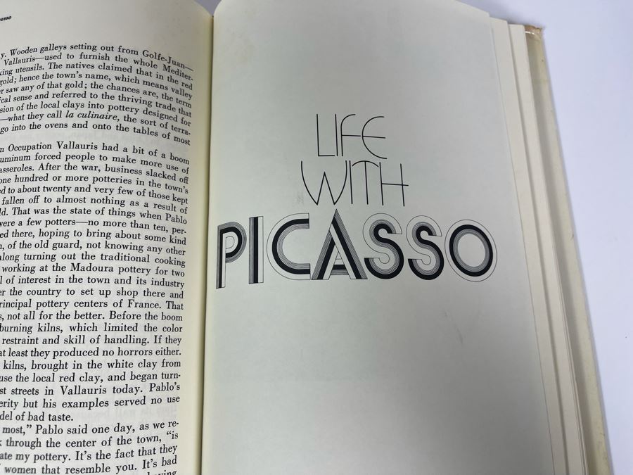 JUST ADDED - RARE Signed Book: Life With Picasso 1964 Book Signed By Francoise Gilot [Photo 23]