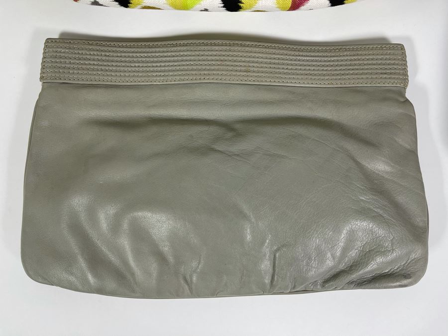 JUST ADDED - Three Handbags Holzman, Saks Fifth Avenue Italy Leather, Stephanie Johnson  [Photo 5]