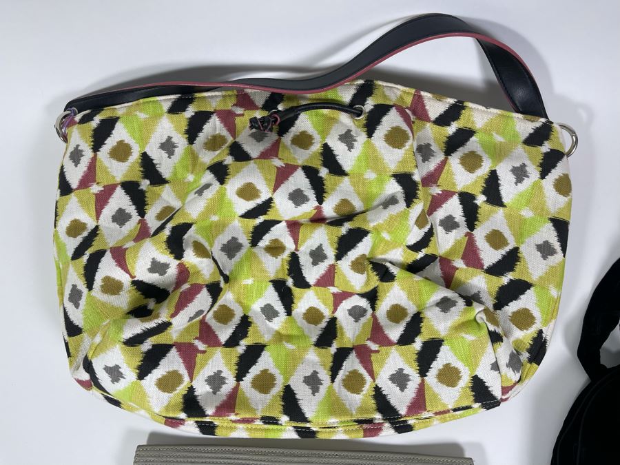 JUST ADDED - Three Handbags Holzman, Saks Fifth Avenue Italy Leather, Stephanie Johnson  [Photo 3]