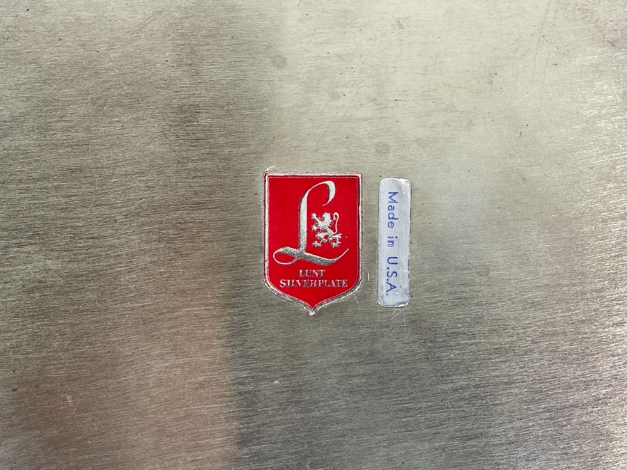 JUST ADDED - Silverplate Presentation Tray Etched To Jacquelyn M. Littlefield From The San Diego Theatre League 12W [Photo 5]