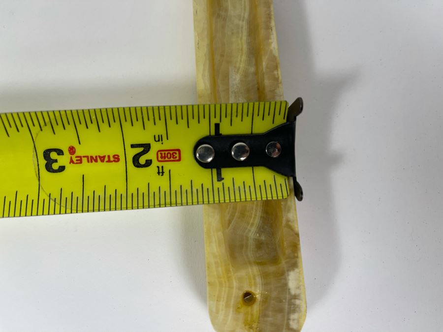 JUST ADDED - Carved Stone Jewish Mezuzah Doorpost 6L X 12.5W [Photo 8]